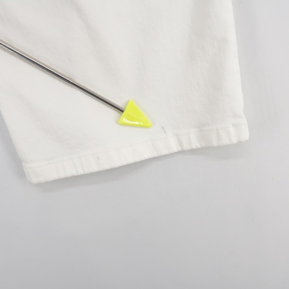 Kut From The Kloth Meg Pants Womens 2 White Wide Leg High Rise Stretch Twill - Picture 5 of 11